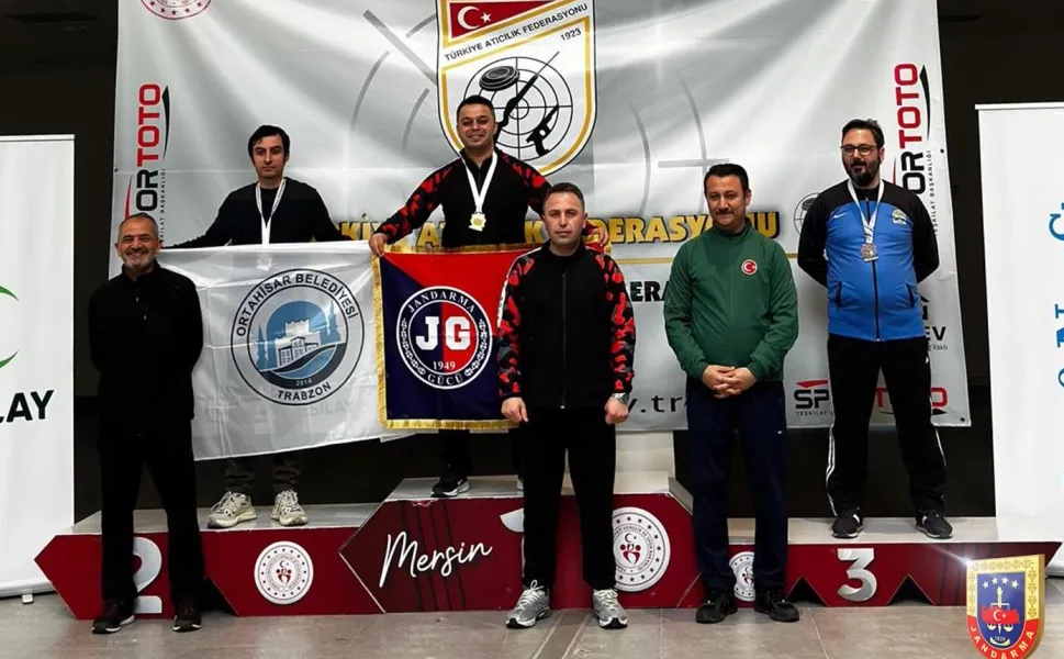 Jandarma Gücü Atış Türkiye Şampiyonası'ndan 16 madalya ile döndü