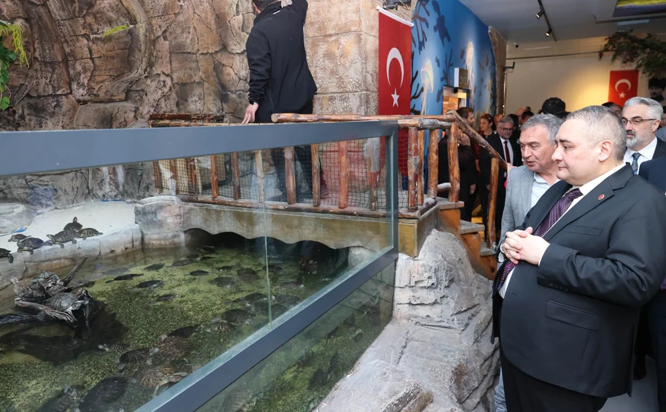 Ankara Keçiören'de yenilenen Deniz Dünyası açıldı