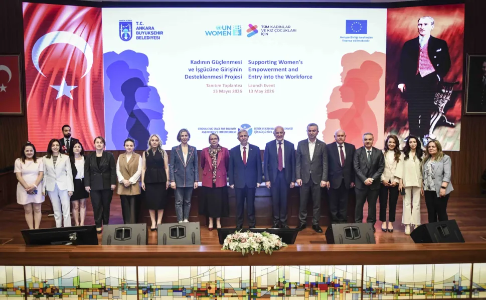 Ankara'da kadının güçlenmesi projesi tanıtıldı
