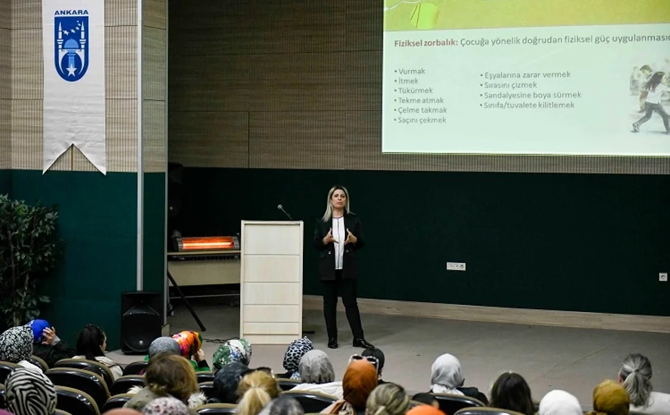 Ankaralı ebeveynlere 'akran zorbalığı' eğitimi