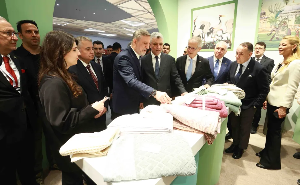 Dünya ev tekstili sektörü HOMETEX'te buluştu