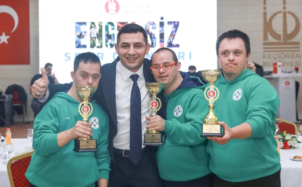 Keçiören'de engelsiz spor oyunları finalle taçlandı