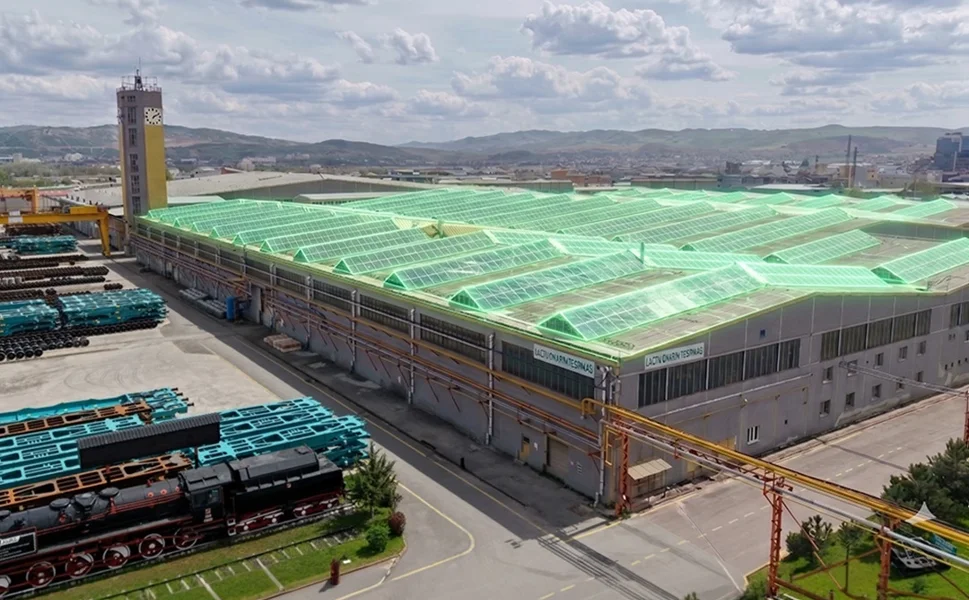 Stratejik vagonlar güneş enerjisiyle üretilecek