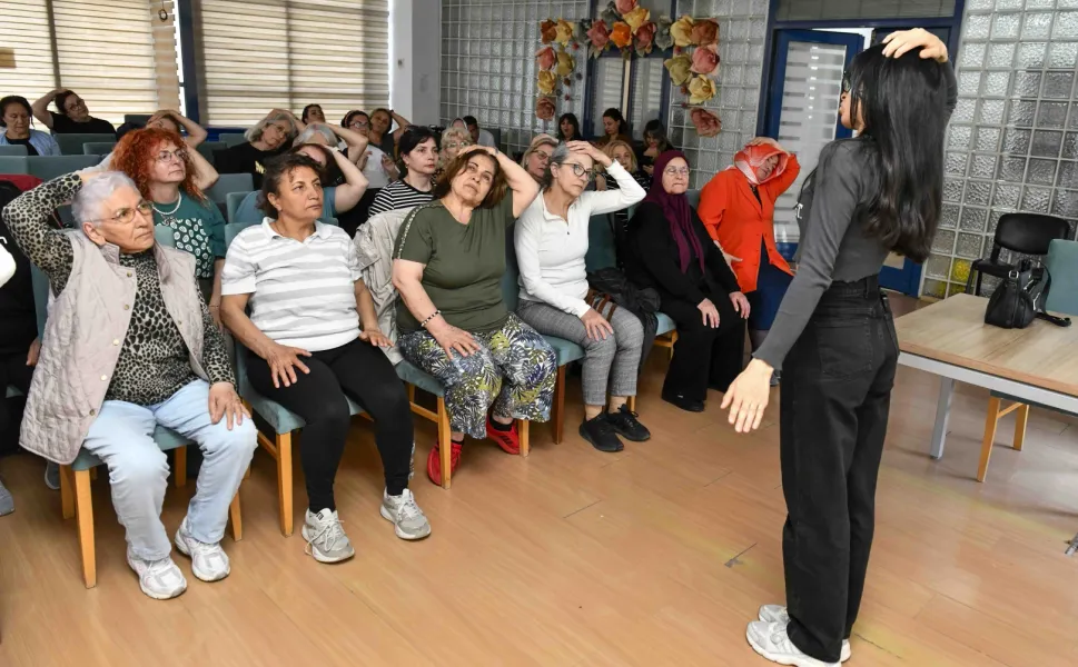  Ankara'da kadınlara sağlık ve hareket eğitimi