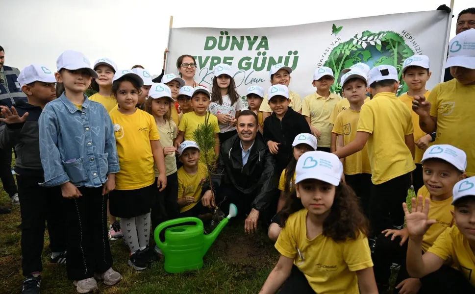 Başkan Akın: 'Çevre bize emanet'