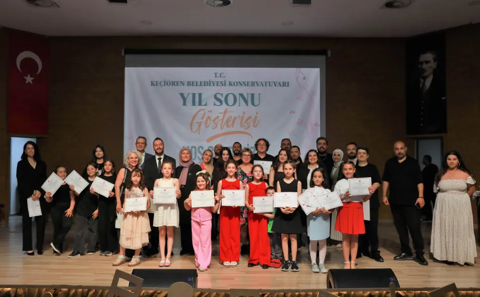Keçiören Belediyesi Konservatuvarı'ndan yıl sonu konseri