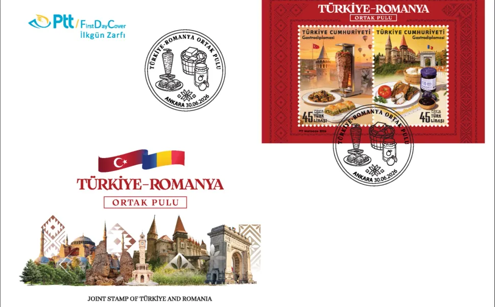PTT'den Türkiye-Romanya Ortak Pulu