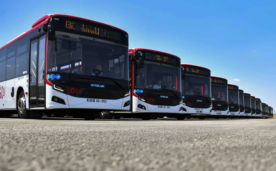 Ankara'da toplu taşımaya 20 yeni otobüs