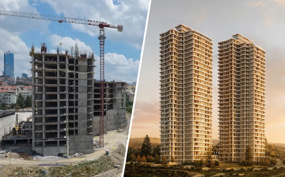 Ankara'nın merkezine 32 katlı ikiz ultra lüks rezidans