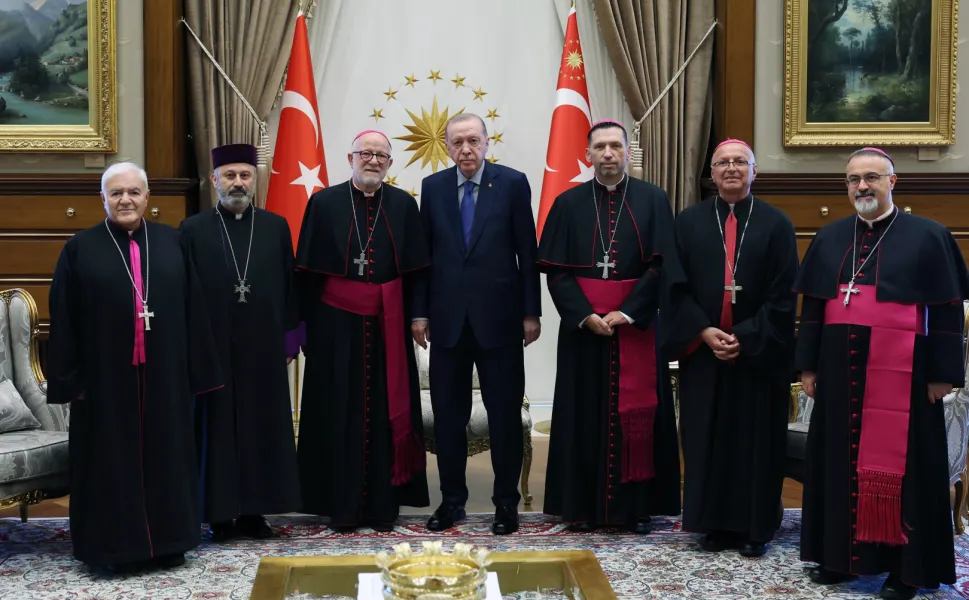 Cumhurbaşkanı Erdoğan, Külliye'de ağırladı