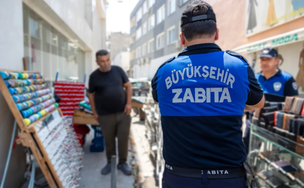 Kaldırım işgaline karşı sıkı denetim