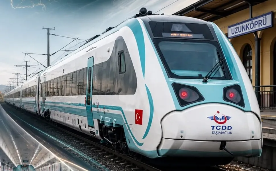Milli elektrikli tren setleri Uzunköprü-Halkalı hattında ilk sefere 22'sinde çıkıyor