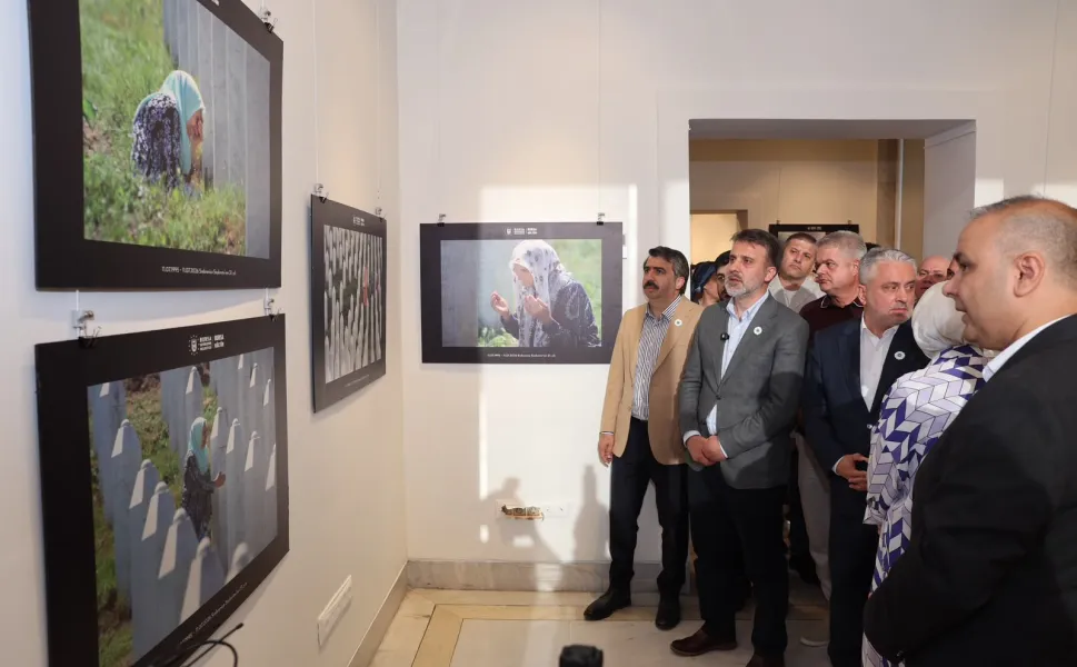 Srebrenitsa soykırımına Bursa'dan özel anma