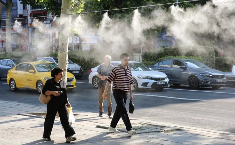 Ankara Büyükşehir'den Başkentlilere özel serinletme sistemi