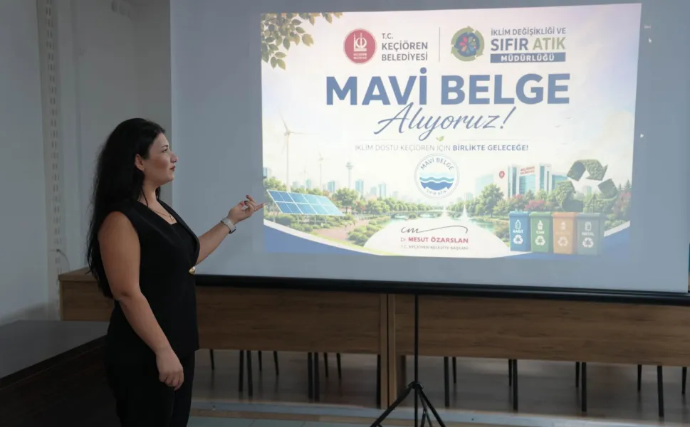 Keçiören'de geleceğe mavi yatırım... Suda verimlilik dönemi