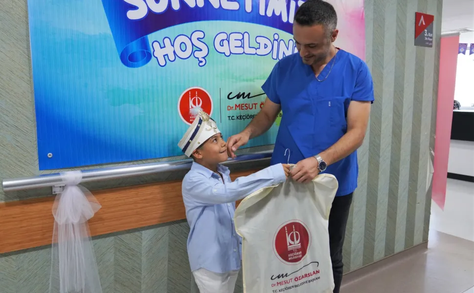 Keçiören'de ücretsiz sünnet hizmeti