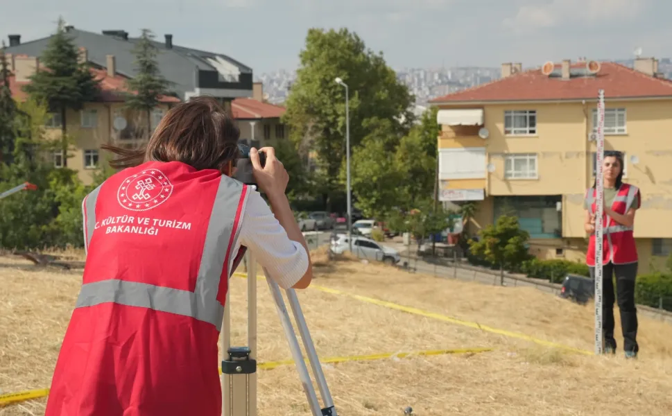 Ankara'da 2 bin 800 yıllık Frig Tümülüsü ilk kez kazılıyor