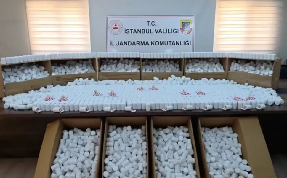 İstanbul'da 257 bin 850 uyuşturucu hap ele geçirildi