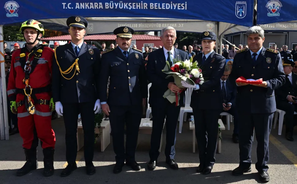 Ankara İtfaiyesi'nde 100 personel yemin etti