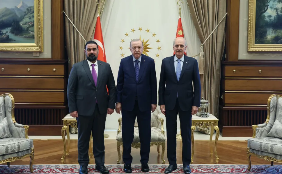 Cumhurbaşkanı Erdoğan, Irak Temsilciler Meclisi Başkanı Halbusi'yi kabul etti