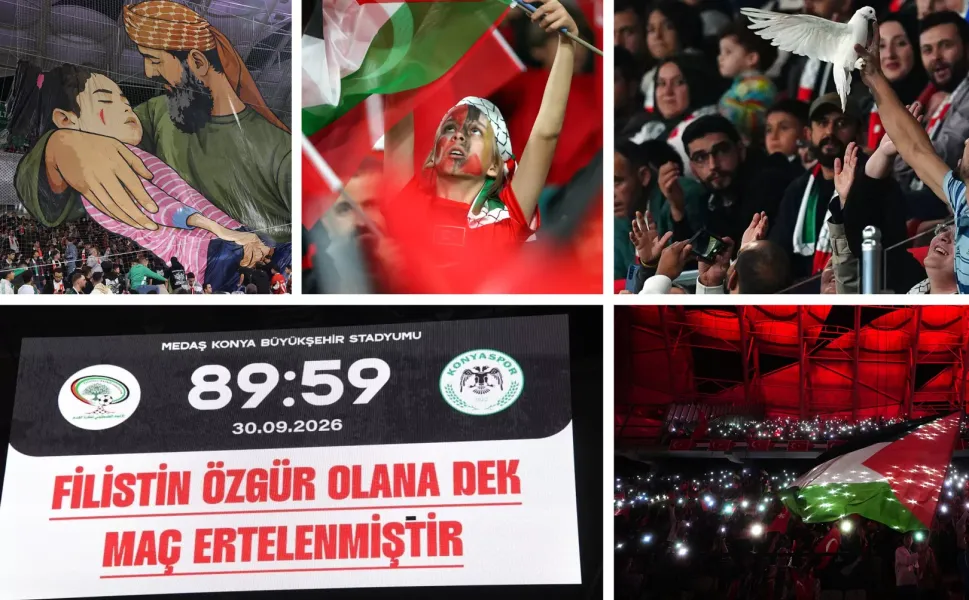 Cumhurbaşkanı Erdoğan'dan Filistin-Konyaspor maçına mesaj: Kardeşliği gözler önüne seren müstesna bir örnek