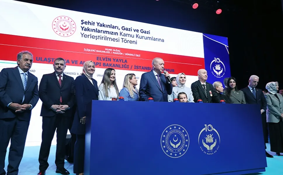 Erdoğan: Terörsüz Türkiye bir devlet projesidir