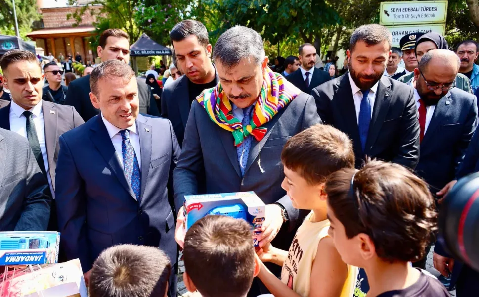 İçişleri Bakanı Mustafa Çiftçi Söğüt'te... Ertuğrul Gazi'nin türbesini ziyaret etti