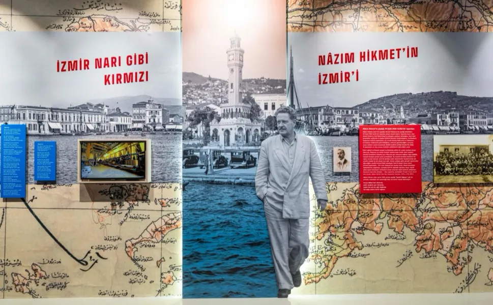 Nâzım Hikmet sergisi İzmir'de açıldı