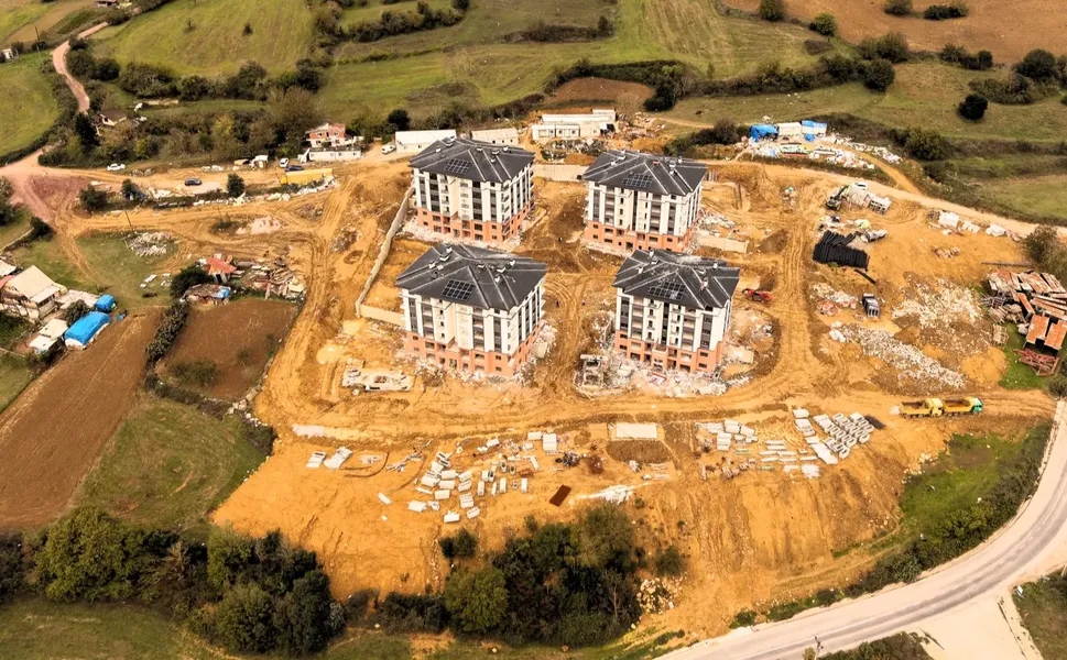 Adliye Lojmanları Projesi'nde ilerleme yüzde 74