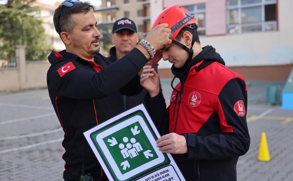 Keçiören'de afetlere karşı bilinçlilik