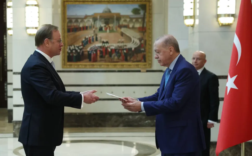 Cumhurbaşkanı Erdoğan, 5 ülkenin Büyükelçisini kabul etti