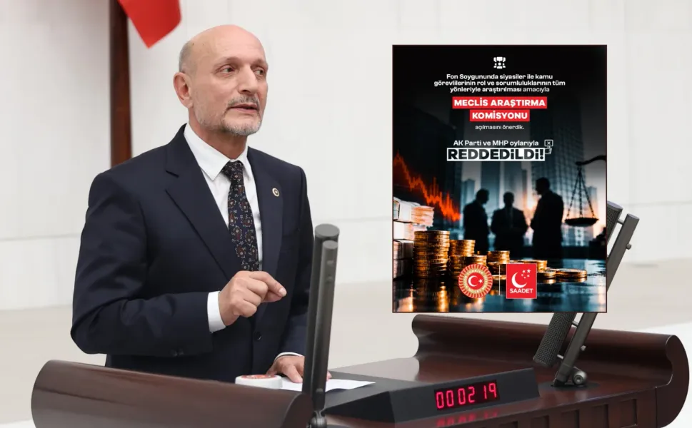 Fon krizi için Yeni Yol'un 'Araştırma Komisyonu' önergesi reddedildi