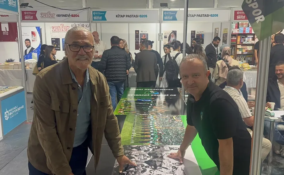 Kocaeli Kitap Fuarı'nda 46 yıllık hatıra
