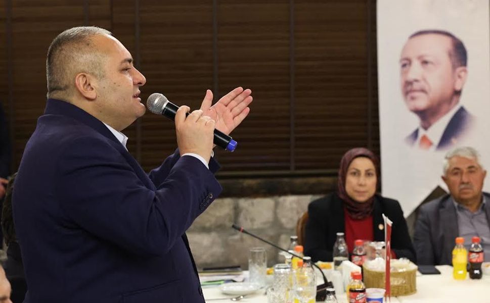 Başkan Özarslan, Muhtarlarla buluştu.