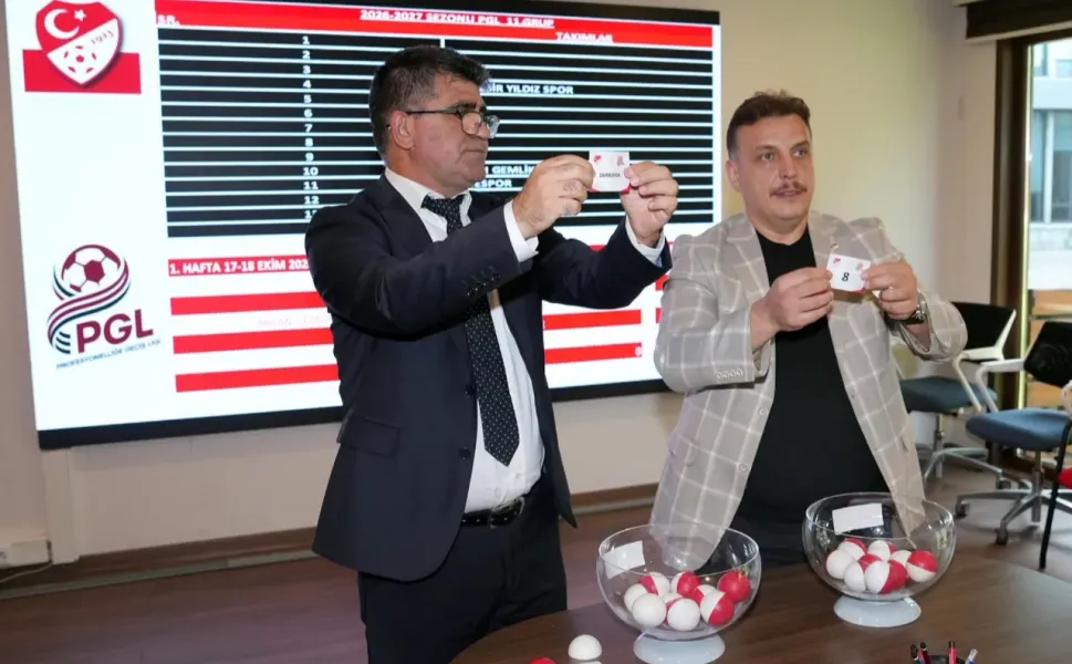 Profesyonelliğe Geçiş Ligi'nde fikstür çekildi! Sezon 17 Ekim'de başlıyor
